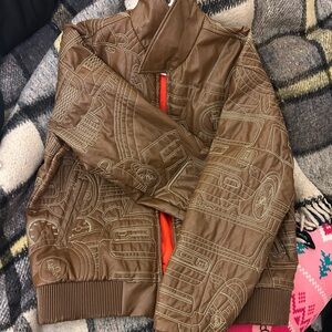 FTP Brown Jacket with Red Lining